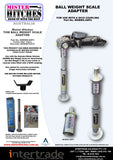 Ball Weight Scale Adaptor to suit MHBWS - for trailers/caravans with a D035 coupling