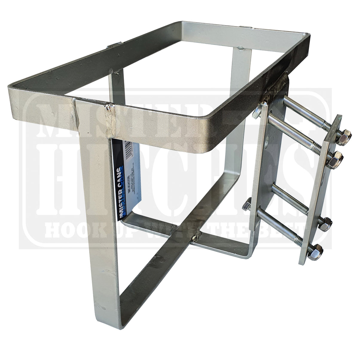 MISTER CANS Jerry Can Holder Drawbar Mount Mister Hitches
