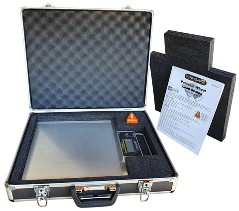 Aluminium - ABS storage case to suit TOWSAFE Portable Wheel Load Scales