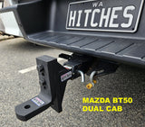 MISTER HITCHES 4000kg Heavy Duty Adjustable Ball Mount 24 Adjustment Positions