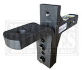 MISTER HITCHES 4000kg Heavy Duty Adjustable Ball Mount 24 Adjustment Positions