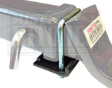 MISTER HITCHES Anti-Rattle Hitch Bracket - Heavy duty M12 U-Bolt
