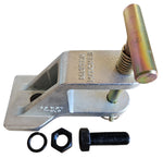 CAR ADAPTER CAST STEEL & PIN SUITS POLY BLOCK OFF ROAD COUPLING TREG TRIGG STYLE