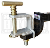 CAR BRACKET & PIN SUITS POLY BLOCK OFF ROAD COUPLING TREG STYLE