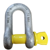 D SHACKLE STAMPED AND RATED 13MM 2T (CARDED)