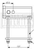 MISTER HITCHES RV Bumper Receiver Hitch