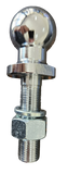 MISTER HITCHES Tow Ball 3500kg, LONG SHANK 50mm, Chrome, 7/8" x 80mm Shank