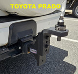 MISTER HITCHES 4000kg Heavy Duty Adjustable Ball Mount 24 Adjustment Positions