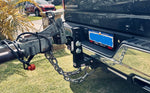 MISTER HITCHES RAPTOR 4500kg Super Duty Adjustable Ball Mount - Extra Long Drop Shank