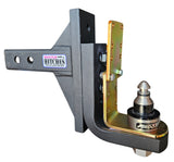 MISTER HITCHES 4000kg Heavy Duty Adjustable Ball Mount 24 Adjustment Positions