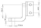 MISTER HITCHES MULTI-HITCH BALL MOUNT ADAPTER (MHMHBM)