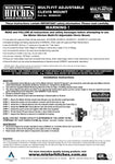 MISTER HITCHES MULTI-HITCH CLEVIS MOUNT ADAPTER  (MHMHCM1)