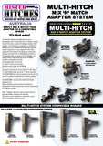 MISTER HITCHES MULTI-HITCH CLEVIS MOUNT ADAPTER  (MHMHCM1)
