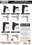 MISTER HITCHES MULTI-HITCH CLEVIS MOUNT ADAPTER  (MHMHCM1)