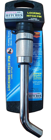 HITCH PIN LOCK - J-STYLE USEABLE LENGTH UP TO 95MM RETAIL HANG PACK