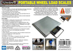 TOWSAFE Portable Wheel Load Scales (TASV2)