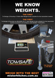 TOWSAFE Portable Wheel Load Scales (TASV2)